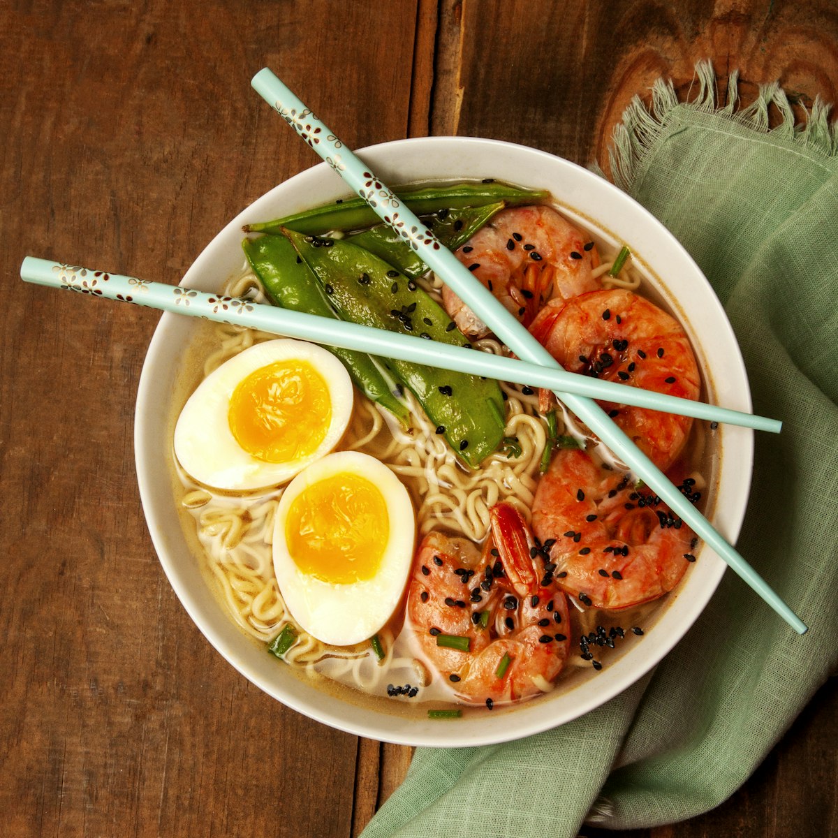 Ramen aux crevettes