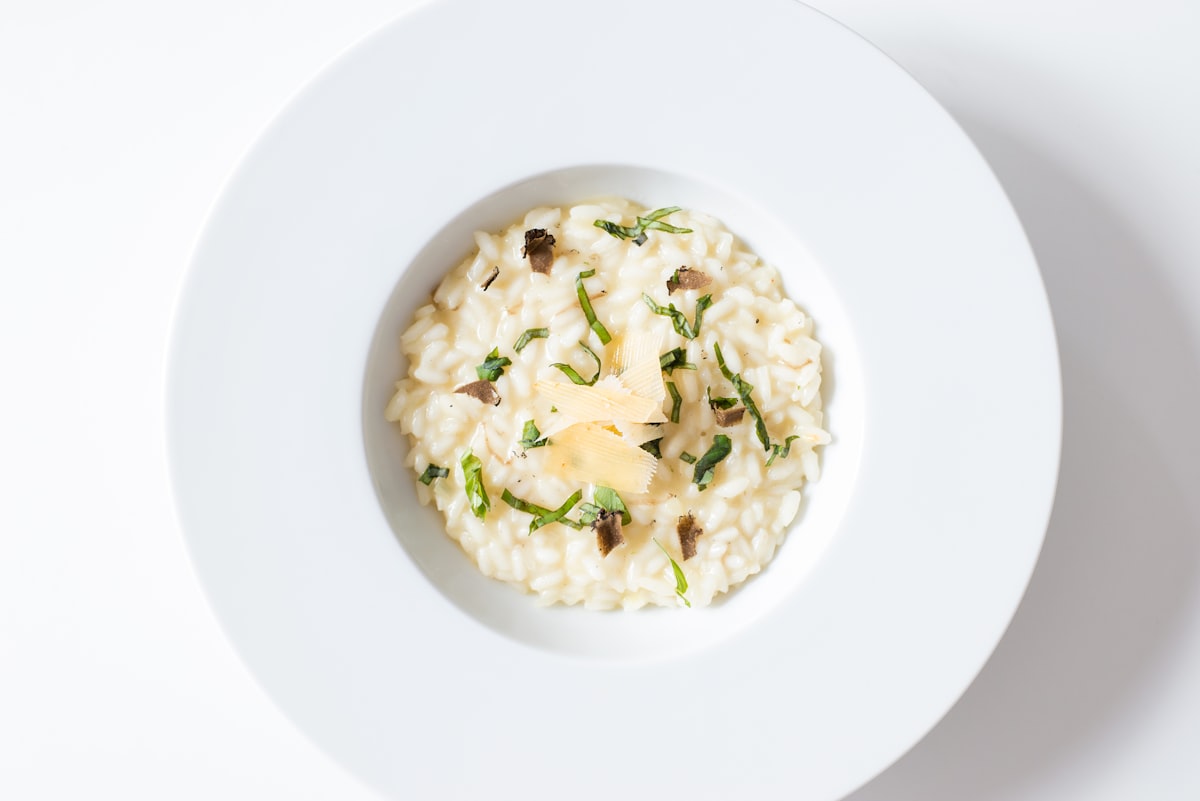 Risotto crémeux à la truffe
